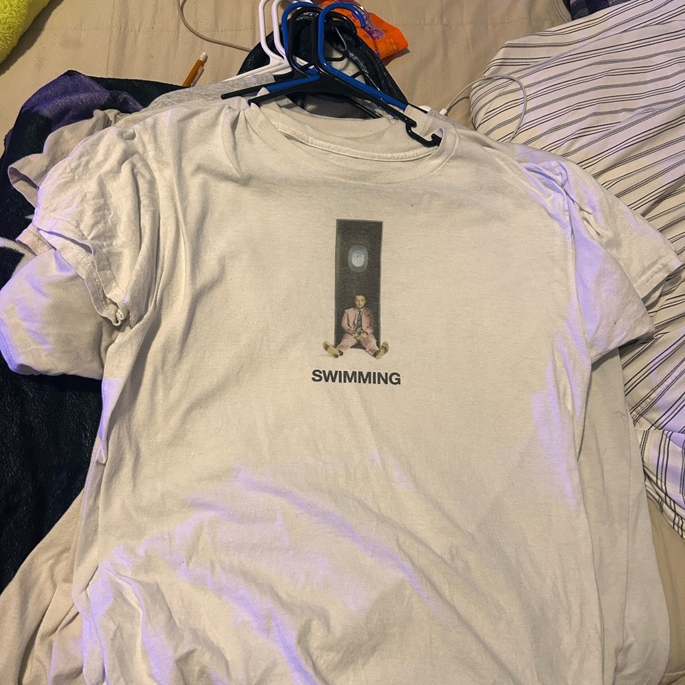 PacSun Mac miller White Graphic Tee